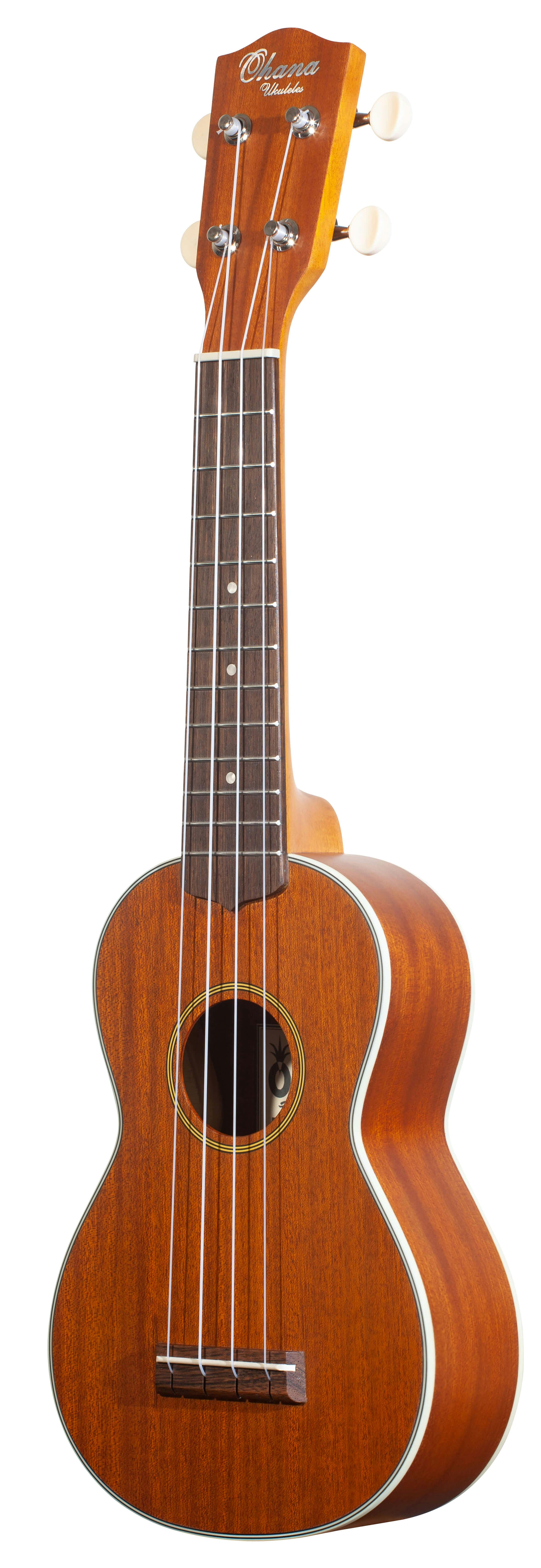 Ohana SK20 Soprano Ukulele with Solid Mahogany Top